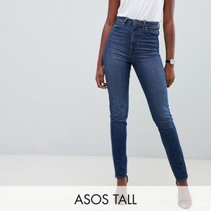 ASOS DESIGN Tall high waist slim mom jeans